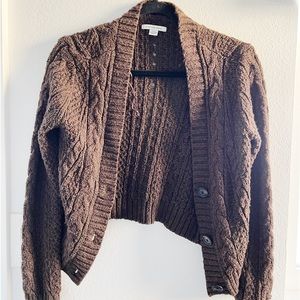 Brown Cardigan